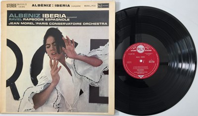 Lot 12 - JEAN MOREL - ALBENIZ IBERIA LP (ORIGINAL UK STEREO RECORDING - RCA LIVING STEREO SB-2131/2)