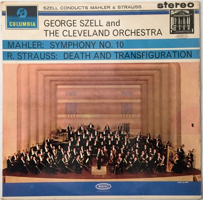 Lot 15 - GEORGE SZELL - CONDUCTS MAHLER & STRAUSS LP (ORIGINAL UK STEREO RECORDING - COLUMBIA SAX 2488)