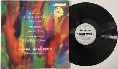 Lot 17 - ALCEO GALLIERA - RAVEL/BIZET/REPIGHI LP (ORIGINAL UK STEREO RECORDING - COLUMBIA SAX 2303)