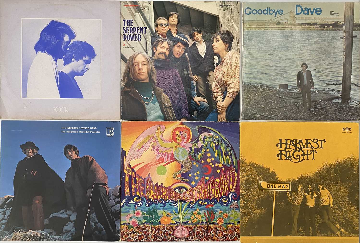 Lot 603 - FOLK / PSYCH - LP PACK