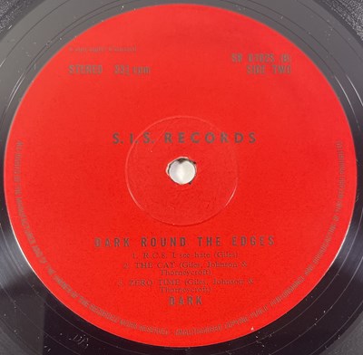 Lot 204 - DARK - DARK ROUND THE EDGES LP (ORIGINAL 1972 SELF-RELEASED COPY - BLACK/WHITE SINGLE SLEEVE - S.I.S. RECORDS SR 0102S) INCLUDES LYRIC BOOKLET