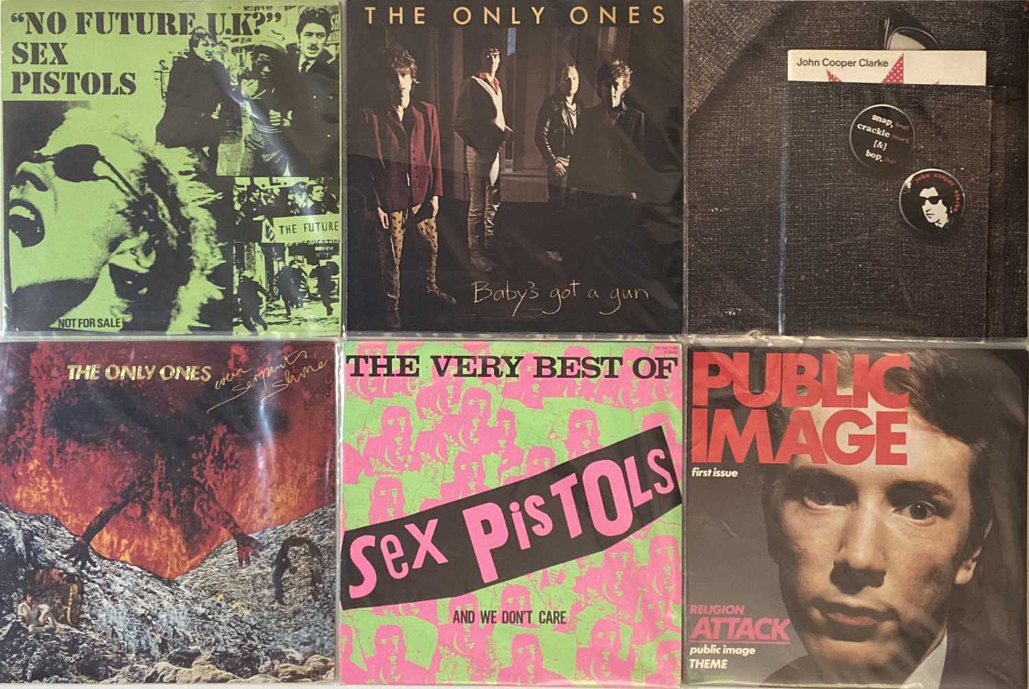 Lot 198 - Punk/ Alt - LP Collection inc Sex Pistols/