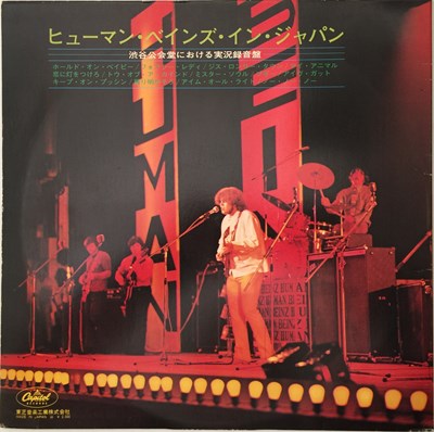 Lot 207 - THE HUMAN BEINZ - LIVE IN JAPAN LP (PROMO - CAPITOL RECORDS CP-8737)