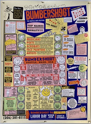 Lot 256 Sex Pistols Bumbershoot Festival Poster 1996 Lot 256 Sex Pistols Bumbershoot Festival Poster 1996