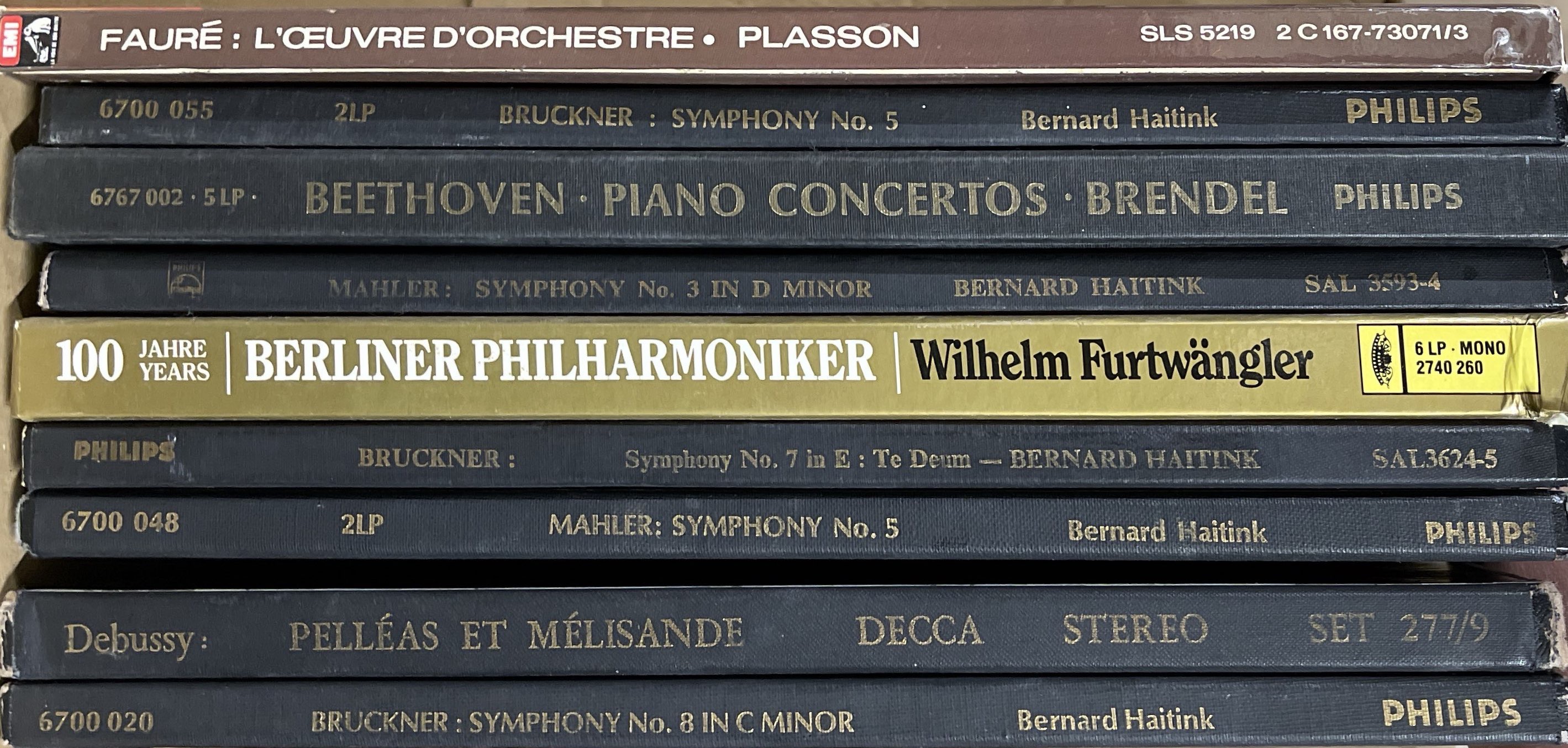 Lot 61 - CLASSICAL - LP BOX SETS COLLECTION