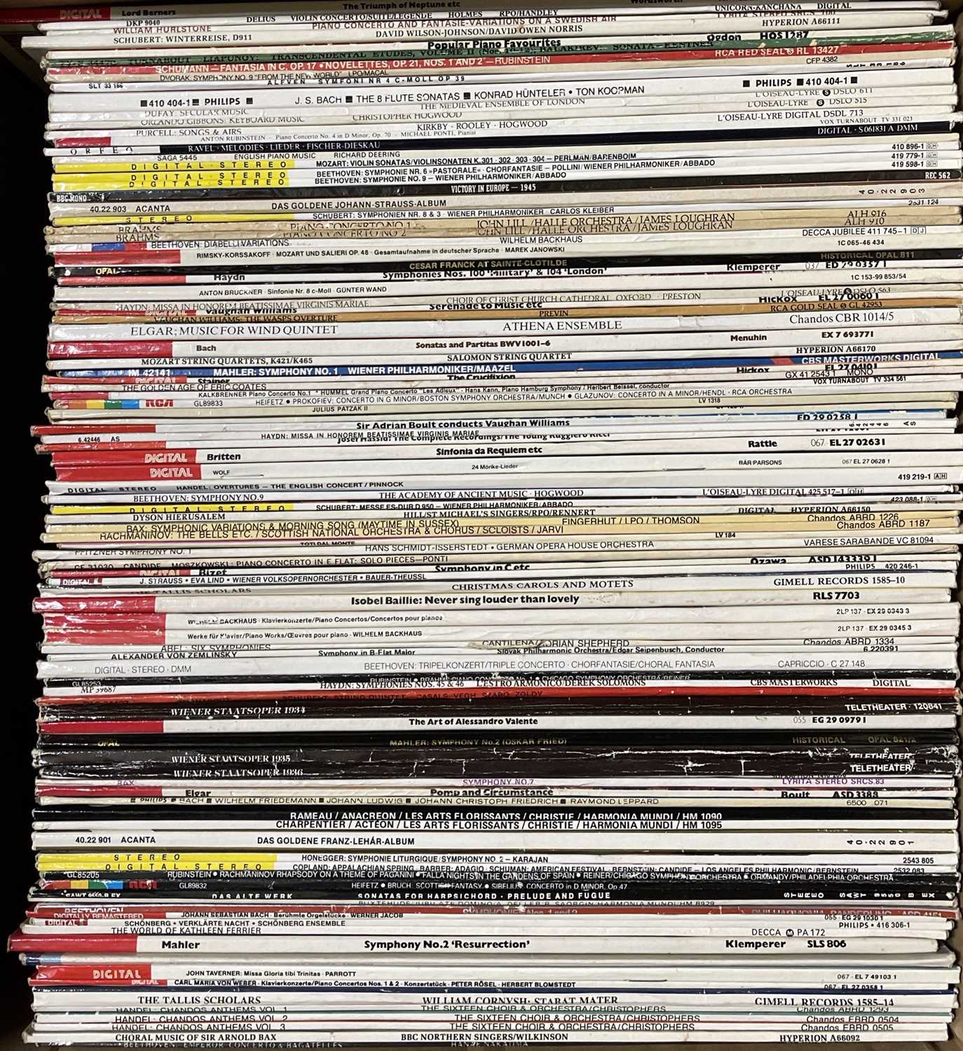 Lot 62 CLASSICAL LARGE LP COLLECTION 1200 LPs inc