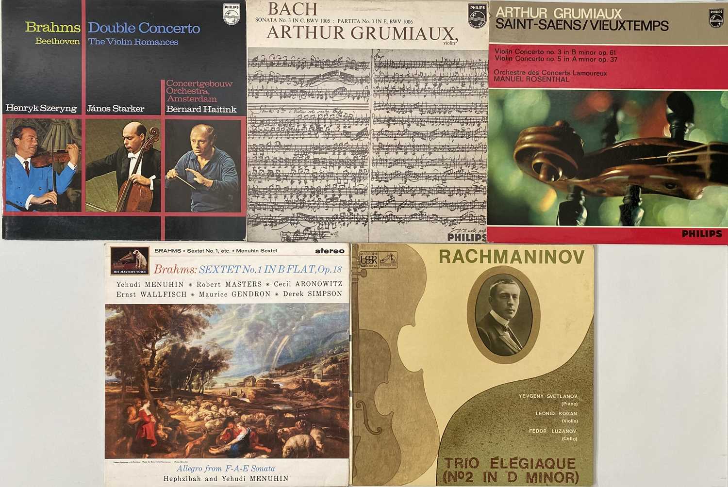 Lot 62 CLASSICAL LARGE LP COLLECTION 1200 LPs inc