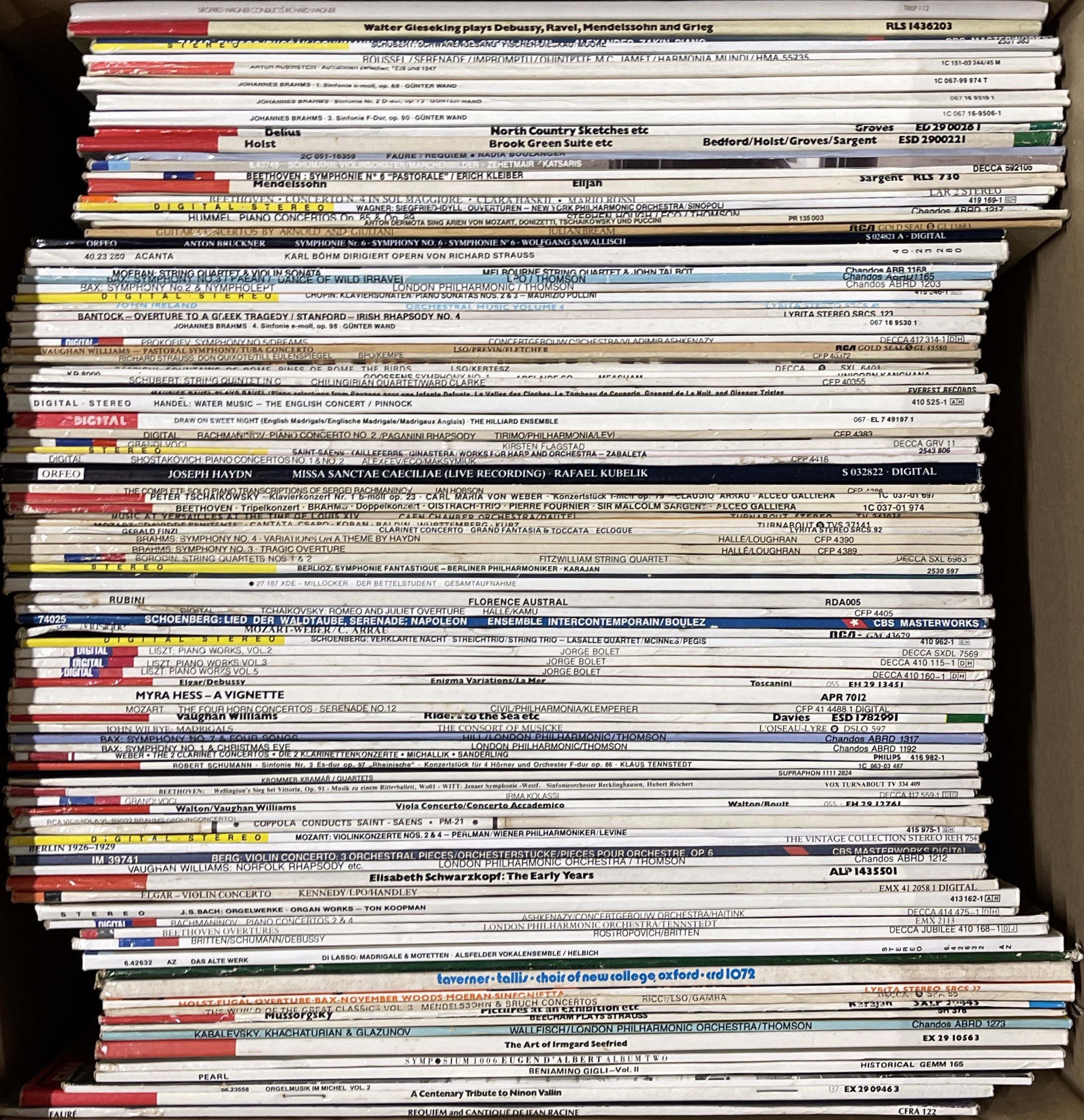 Lot 62 CLASSICAL LARGE LP COLLECTION 1200 LPs inc