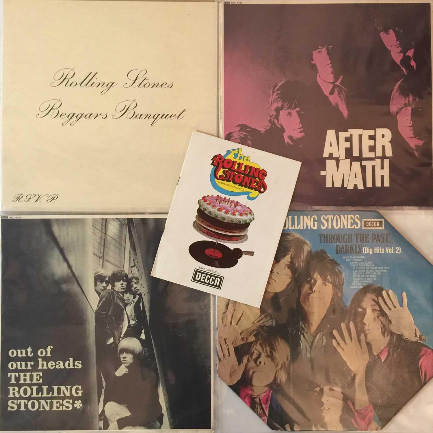 Lot 760 Rolling Stones LP Rarities + Complete