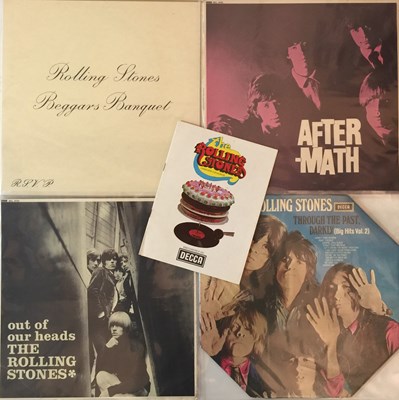 Lot 760 - Rolling Stones - LP Rarities + Complete Catalogue Booklet