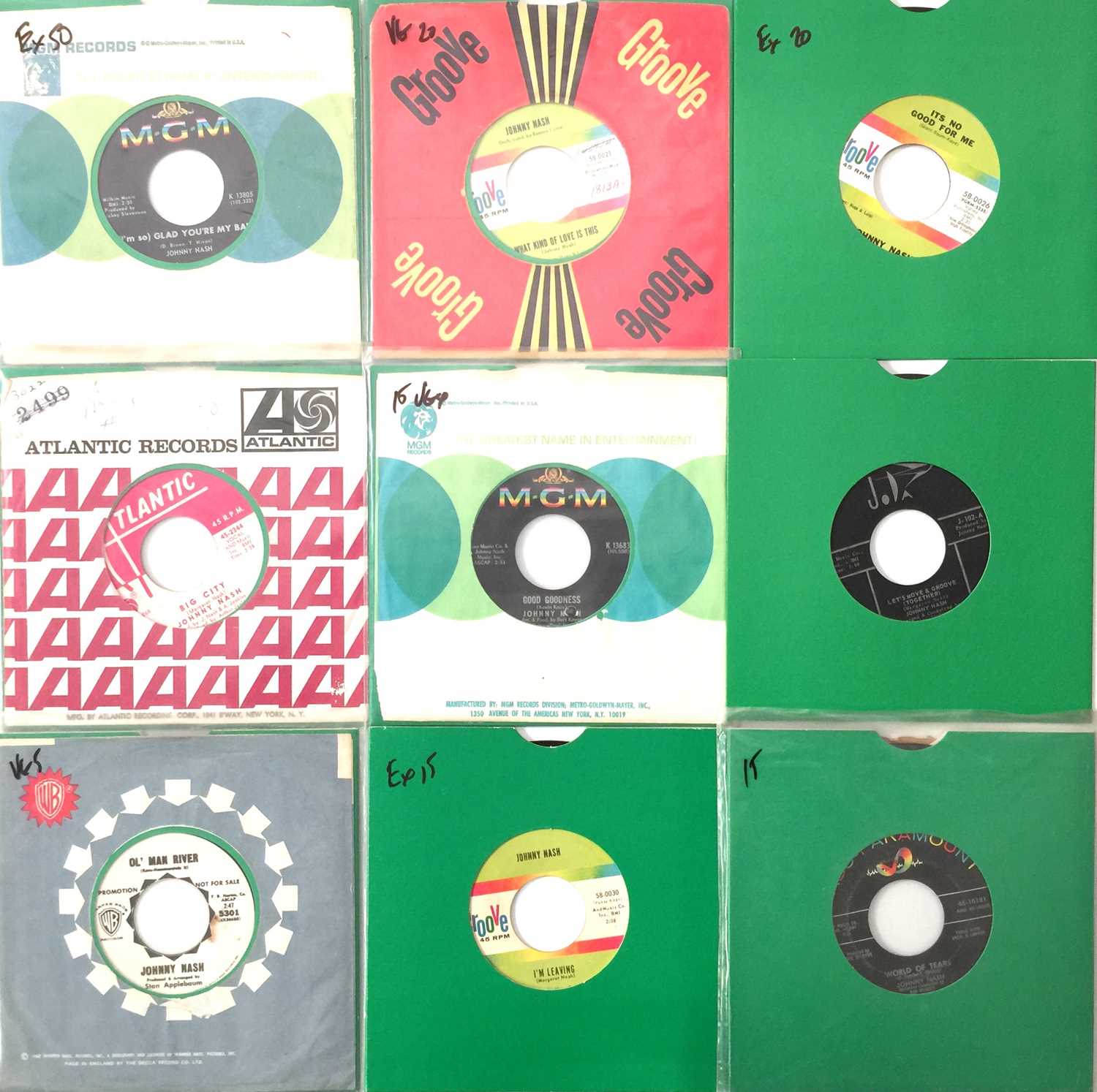 Lot 268 - JOHNNY NASH - 7" PACK