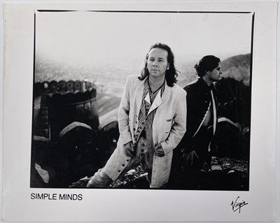 Lot 245 - SIMPLE MINDS - AUTOGRAPHED MEMORABILIA.