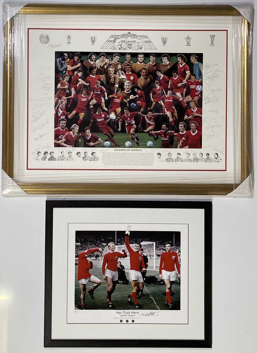 Geoff Hurst Signed Framed England Football Shirt Includin 1 Photo With White Mount Geoff Hurst Signed Framed England Football Shirt Includin 1 Photo With White Mount