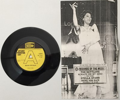 Lot 125 - STELLA STARR - BRING HIM BACK 7" (ORIGINAL UK DEMO - PICCADILLY 7N 35366)