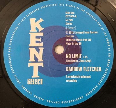 Lot 279 - DARROW FLETCHER - NO LIMIT 7" (KENT SELECT - CITY 024)