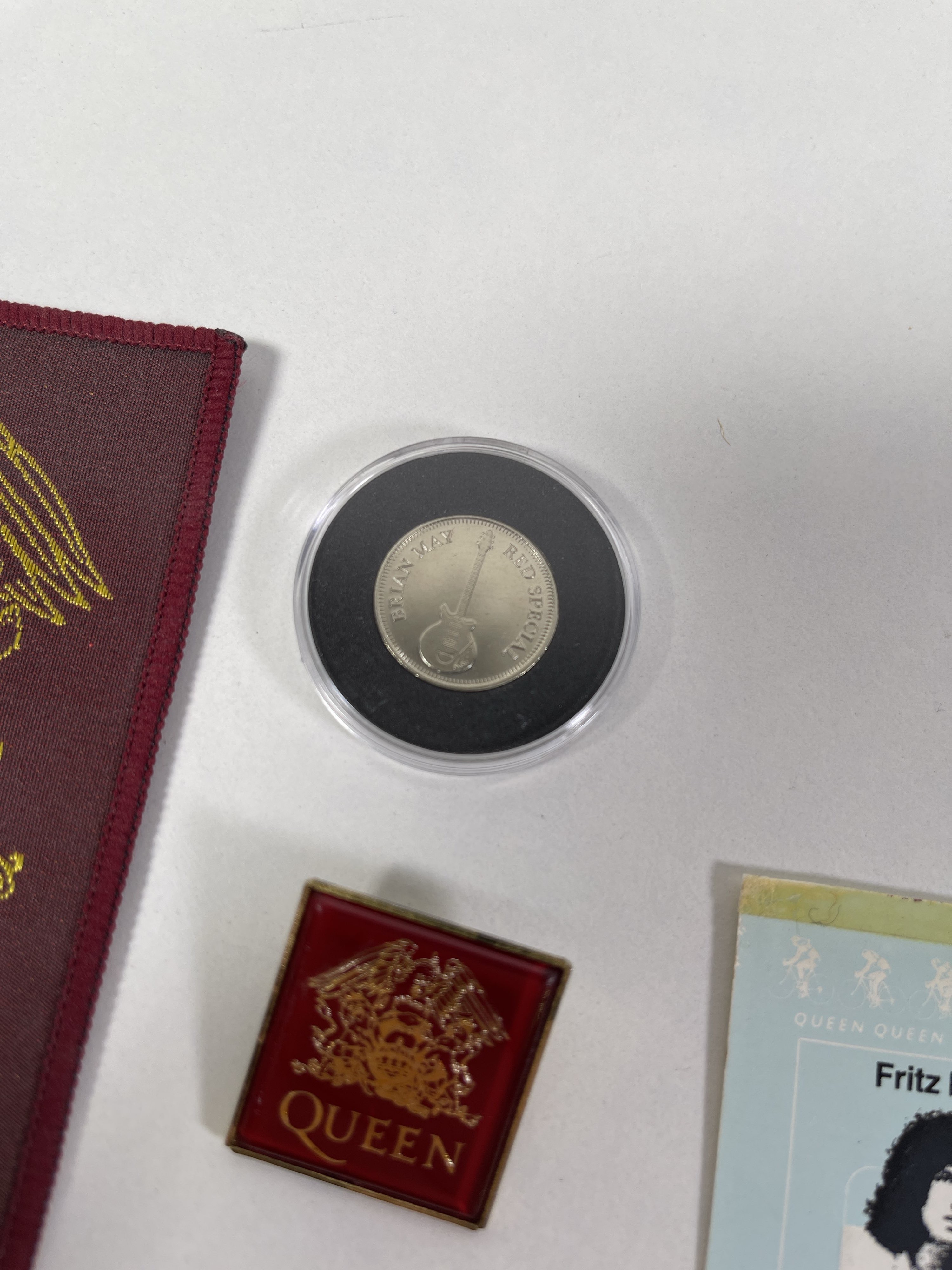 Lot 56 QUEEN MEMORABILIA INC TOUR DRUMSTICKS.