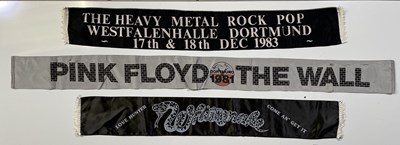 Lot 57 - ORIGINAL CONCERT SILK SCARVES - OZZY / WHITESNAKE / PINK FLOYD.