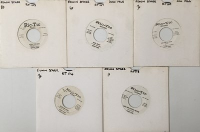 Lot 285 - RIC-TIC RECORDS - EDWIN STARR - 7" PROMOS PACK