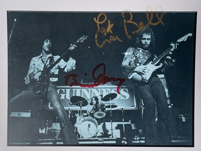 Lot 252 - THIN LIZZY SIGNED MEMORABILIA.