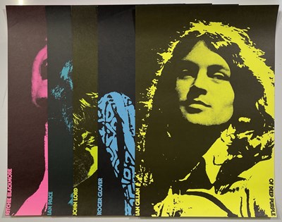 Lot 151 - DEEP PURPLE 1972 POSTER SET.