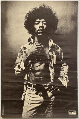 Lot 155 - OSIRIS VISIONS - AN ORIGINAL TRACK RECORDS POSTER - JIMI HENDRIX.