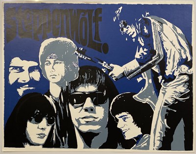 Lot 160 - TEN YEARS AFTER / STEPPENWOLF / LED ZEPPELIN POSTERS.