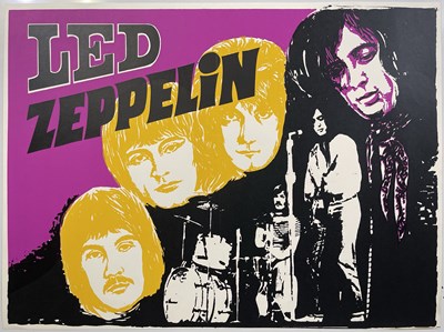 Lot 160 - TEN YEARS AFTER / STEPPENWOLF / LED ZEPPELIN POSTERS.