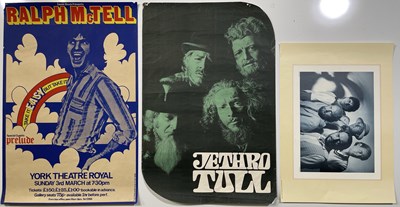 Lot 161 - FOLK / ROCK CONCERT POSTERS INC JETHRO TULL / STEELEYE SPAN ETC.