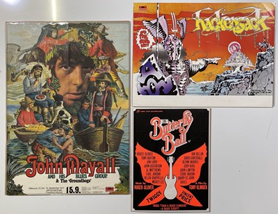 Lot 168 - 1970S POSTERS INC JOHN MAYALL / GROUNDHOGS / HACKENSACK.