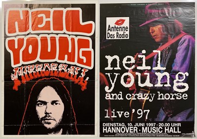 Lot 170 - NEIL YOUNG - POSTER COLLECTION.