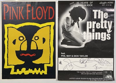 Lot 171 - 1960S/70S ARTISTS - POSTERS INC PINK FLOYD/MARIANNE FAITHFULL.