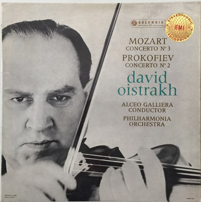 Lot 28 - DAVID OISTRAKH - MOZART / PROKOFIEV CONCERTOS LP (OG COLUMBIA SAX 2304)