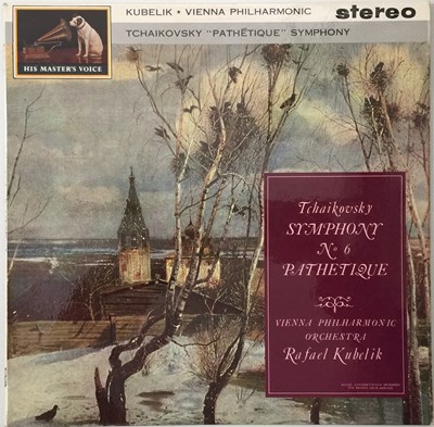 Lot 51 - RAFAEL KUBELIK - TCHAIKOVSKY: SYMPHONY NO.6 "PATHETIQUE" LP (UK STEREO - HMV - ASD 462)