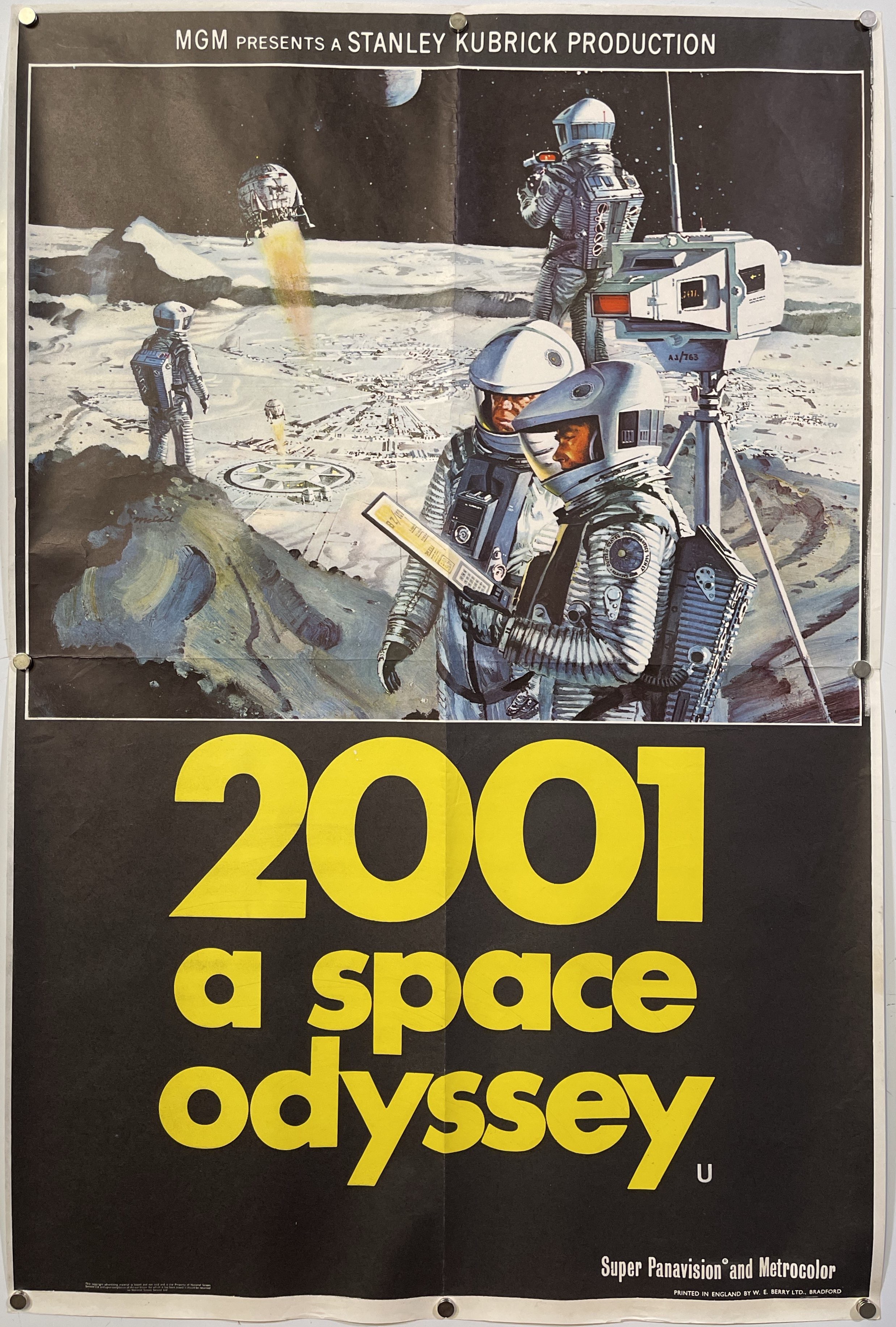 Lot 180 - 2001: A SPACE ODYSSEY (1968) ORiGINAL UK