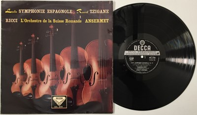 Lot 72 - RUGGIERO RICCI - LALO: SYMPHONIE ESPAGNOLE LP (ED1 - DECCA SXL.2155)