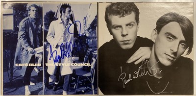 Lot 320 - THE STYLE COUNCIL - PAUL WELLER SIGNED LPS