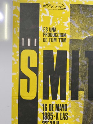 Lot 441 - THE SMITHS BARCELONA POSTER, 1985.