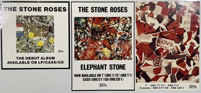 Lot 513 - THE STONE ROSES - ORIGINAL PROMOTIONAL POSTERS.