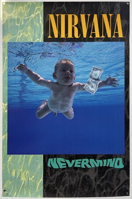 Lot 187 - NIRVANA - AN ORIGINAL SUBPOP PROMO POSTER FOR NEVERMIND.