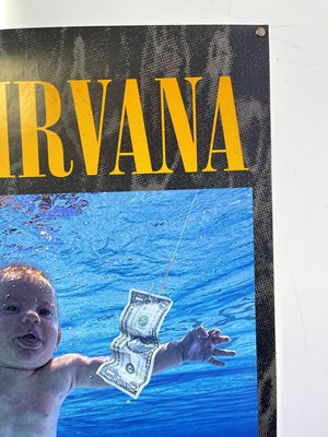 Lot 187 - NIRVANA - AN ORIGINAL SUBPOP PROMO POSTER FOR NEVERMIND.