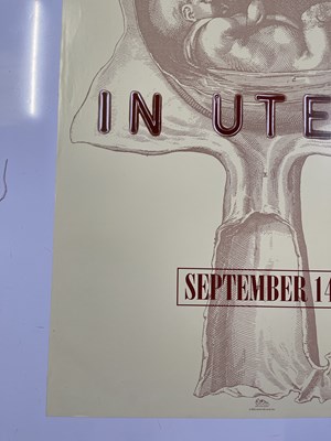 Lot 188 - NIRVANA - ORIGINAL 1993 GEFFEN IN UTERO PRE-RELEASE PROMO POSTER.