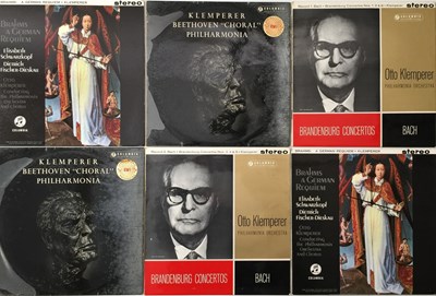 Lot 32 - OTTO KLEMPERER - ORIGINAL UK STEREO RECORDING LPs (COLUMBIA SAX)