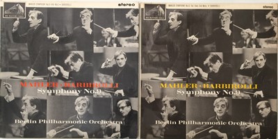Lot 36 - BARBIROLLI - MAHLER SYMPHONY NO. 9 LP SET (ORIGINAL UK STEREO RECORDING - HMV ASD 596/597)
