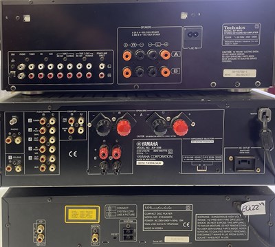 Lot 23 - HI-FI SEPARATES INC WHARFEDALE / TECHNICS / YAMAHA.