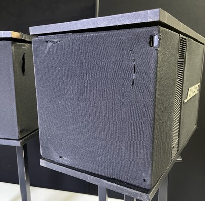 Lot 26 - BOSE 301 MUSIC MONITORS WITH STANDS.