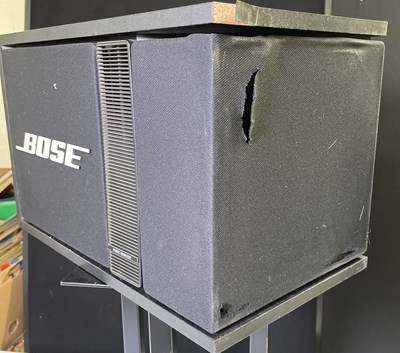 Lot 26 - BOSE 301 MUSIC MONITORS WITH STANDS.