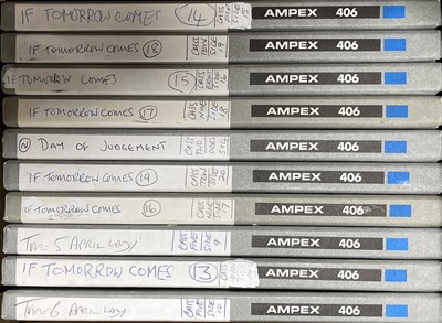 Lot 83 - LARGE COLLECTION OF AMPEX TAPE REELS - SOME RECORDINGS INC GENESIS.