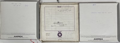 Lot 83 - LARGE COLLECTION OF AMPEX TAPE REELS - SOME RECORDINGS INC GENESIS.