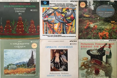Lot 38 - HERBERT VON KARAJAN - ORIGINAL UK COLUMBIA STEREO RECORDING (SAX) LPs