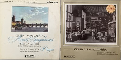 Lot 38 - HERBERT VON KARAJAN - ORIGINAL UK COLUMBIA STEREO RECORDING (SAX) LPs